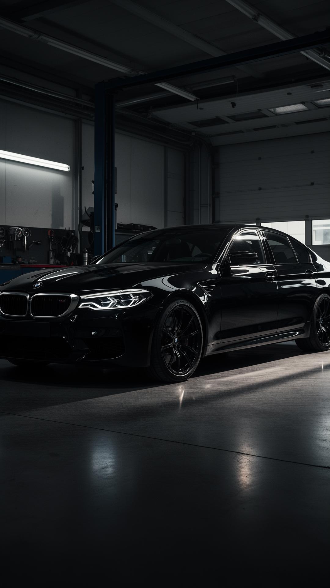 BMW M5 Competition serviced at Ignition Auto